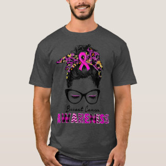 Women We Wear Pink Breast Cancer Awareness Pink Le T-Shirt