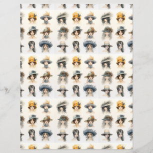 Women with hats SCV 31