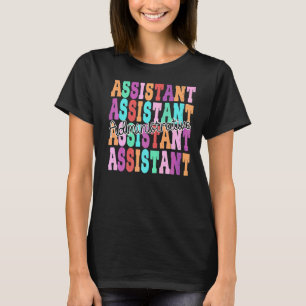 Women Woman Administrative Assistant Job Work T-Shirt
