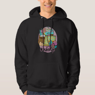 Women Woman Baking Baker Hobby Food Cakes Cupcake Hoodie