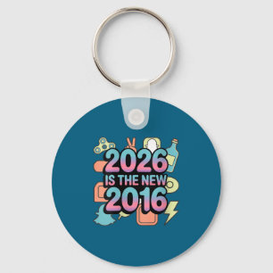 Women Women's 2016 Retro Nostalgia V Key Ring