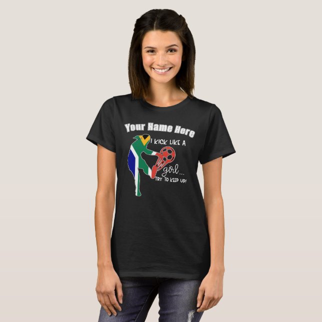 Women World Cup 2023 Team South Africa T-Shirt (Front Full)