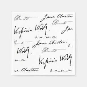 Women Writers Napkin