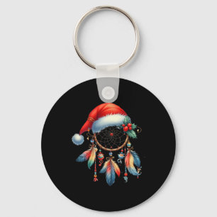 Women Xmas Dream Catcher Feather Dreamcatcher Men Key Ring