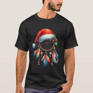 Women Xmas Dream Catcher Feather Dreamcatcher Men T-Shirt