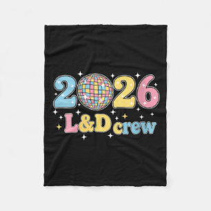 Womens 2026 Labour And Delivery Squad Ld Nurse New Fleece Blanket