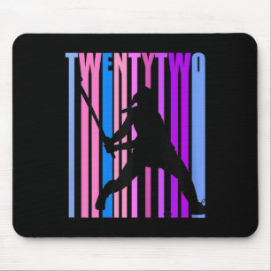 Womens 22nd Birthday Field Hockey Player Sports Gi Mouse Pad