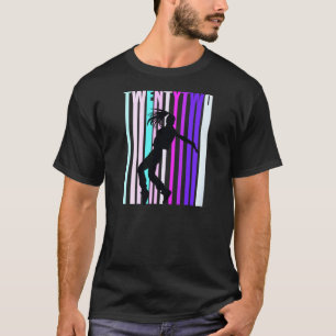 Womens 22nd Dance Birthday For Girls Hiphop Dancer T-Shirt