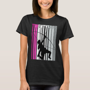 Womens 24th Archery Birthday Archer Queen Bow Arro T-Shirt