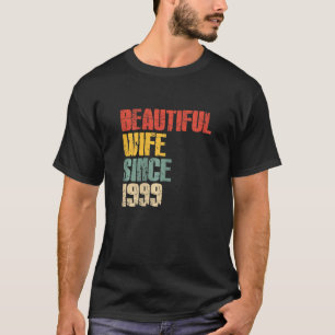 Womens 24th Wedding Anniversary for Her Handsome W T-Shirt