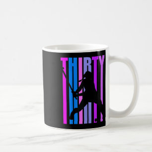 Womens 30th Birthday Field Hockey Player Sports Gi Coffee Mug
