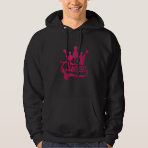 Womens 40th Birthday Queen Women Happy Birthday Pa Hoodie