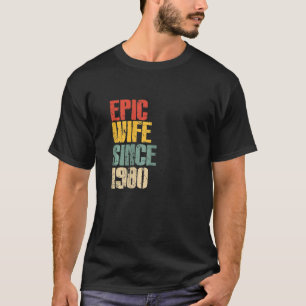 Womens 43rd Wedding Anniversary for Her Handsome W T-Shirt