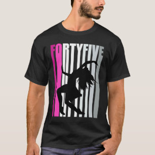 Womens 45th Dance Birthday Dancer Queen Contempora T-Shirt