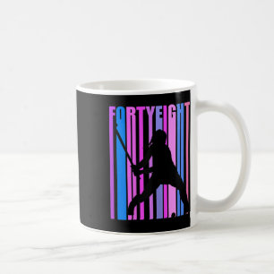 Womens 48th Birthday Field Hockey Player Sports Gi Coffee Mug