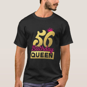 Womens 56Th Birthday Gift Vintage 1966 Birthday Qu T-Shirt
