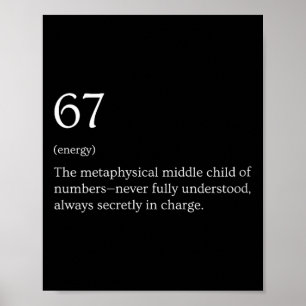 Womens 67 Definition Meme V-neck  Poster