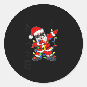 Womens 67 Six Seven Bruh Funny Christmas 6 7 Meme Classic Round Sticker