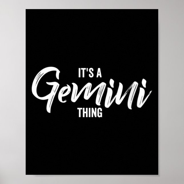 Womens A Gemini Thing _ Gemini Zodiac Sign Gemini (Front)
