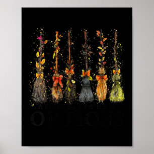 Womens A Girl's Gotta Have Options, Retro Hallowee Poster