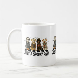 Womens A Spooky Paw Halloween Dog Halloween Coffee Mug
