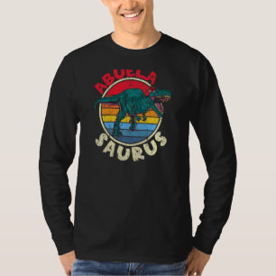 Womens Abuela Saurus I Tyrannosaurus Rex Rex I Fam T-Shirt