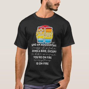 Womens  Accountant Accounting Cool Accountant 125 T-Shirt