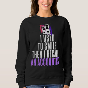 Womens Accountant Accounting Cool Accountant 9 Sweatshirt