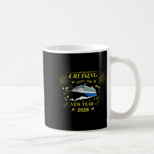 Womens Adventure Awaits – Welcome 2026 V-neck  Coffee Mug