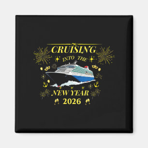 Womens Adventure Awaits – Welcome 2026 V-neck Magnet