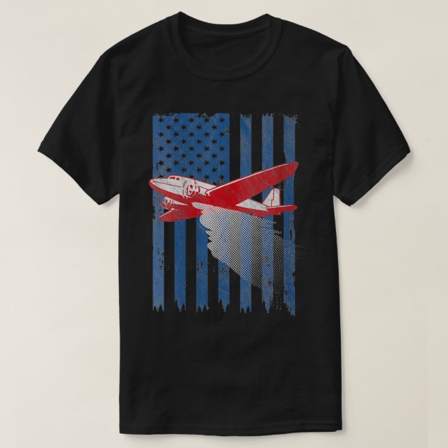 Womens Aerial Firefighting Pilot Fire Aviation Fir T-Shirt (Design Front)