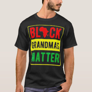 Womens African American Clothing Gift Women Black T-Shirt