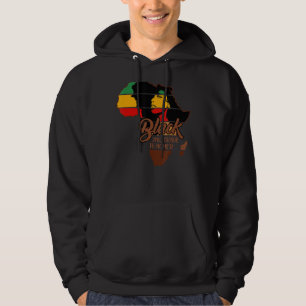 Womens Afro Black 2nd Grade Teacher Back History M Hoodie