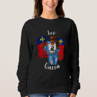 Womens Afro Guadeloupe Leo Queen Flag of Black Wom