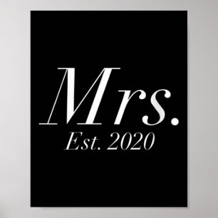 Womens After Wedding Attire For Bride & Groom Poster