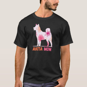 Womens Akita Mum Akita Dog  Akita Inu Shiba Inu Ak T-Shirt