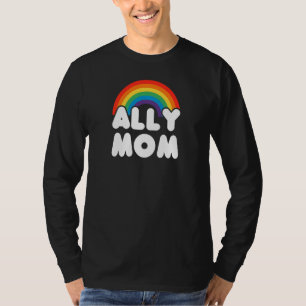 Womens Ally Mum Lgbt Csd T-Shirt