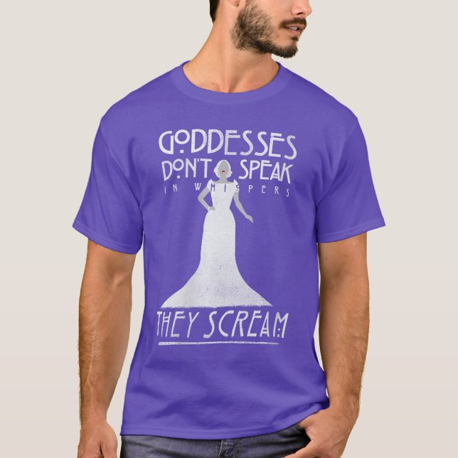 Womens American Horror Story Hotel Goddesses Screa T-Shirt (Front)