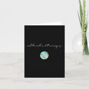 Womens And It Is Warming Up Global Warming Card