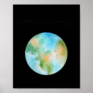 Womens And It Is Warming Up Global Warming Poster