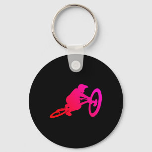 Women's And Men's Mountain Biking, Cycling Key Ring