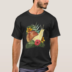 Womens Animal Garden Snail T-Shirt