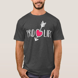 Womens Anti Abortion Choose Life Pro Life Gift T-Shirt