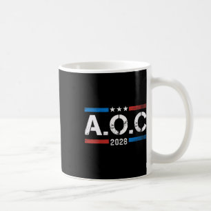 Womens Aoc Alexandria Ocasio Cortez 2028 For Presi Coffee Mug