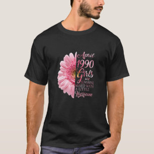 Womens April Girls 1990 31St Birthday Gifts 31 Yea T-Shirt