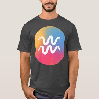 Womens Aquarius Zodiac Horoscope Astrology Premium T-Shirt