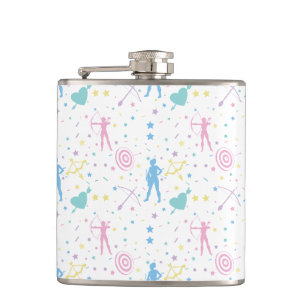Women's Archery - Archer Bow Arrow Hip Flask