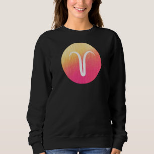 Womens Aries Zodiac For Her Horoscope Astrology Sweatshirt