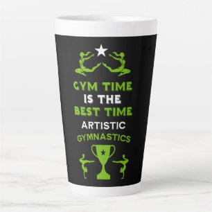 Women's Artistic Gymnastics Latte Mug