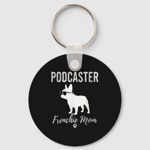 Womens Aster Frenchie Mom Shirt Funny Dog Lover Gi Key Ring